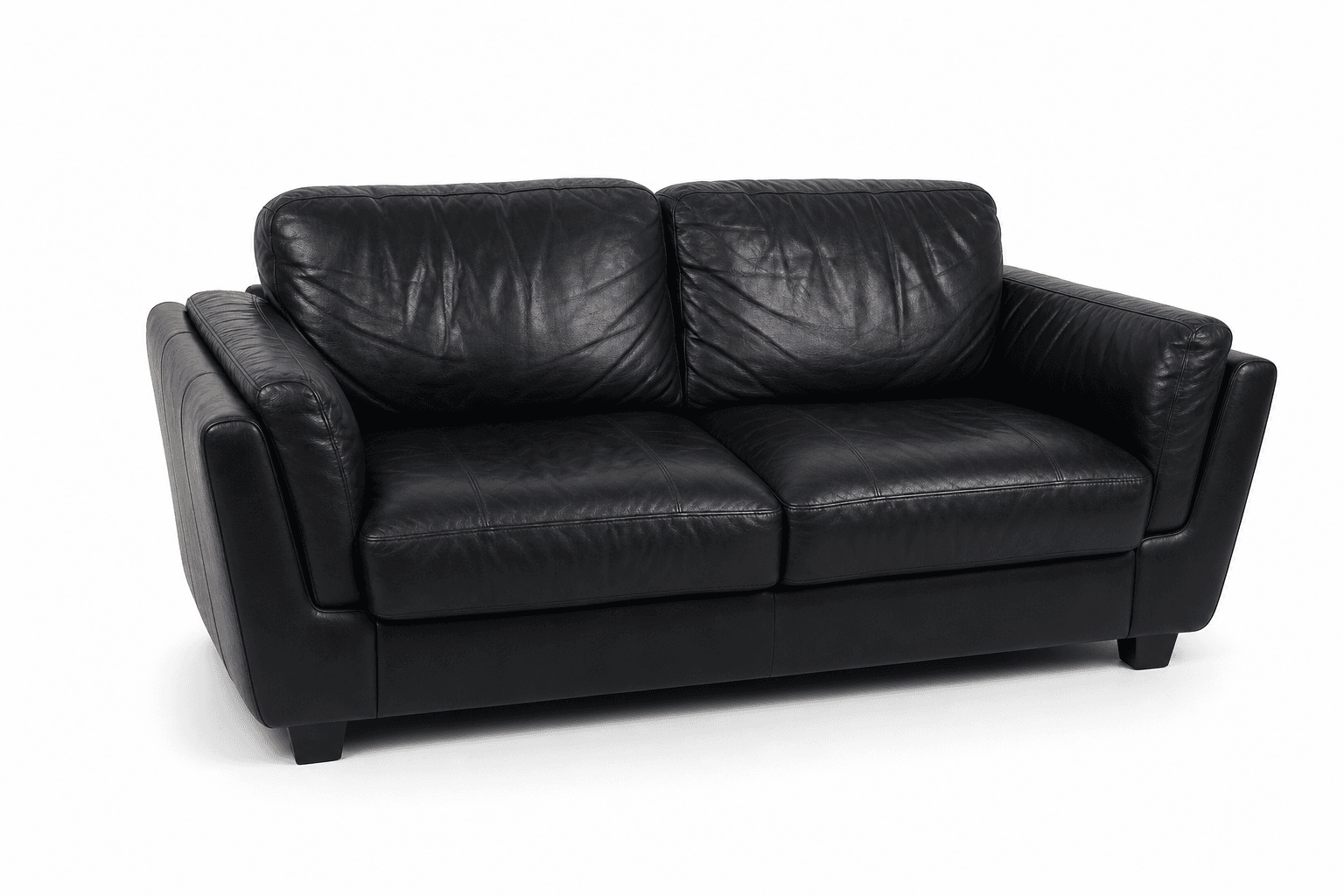Aura Minimalist Leather Lounge Sofa