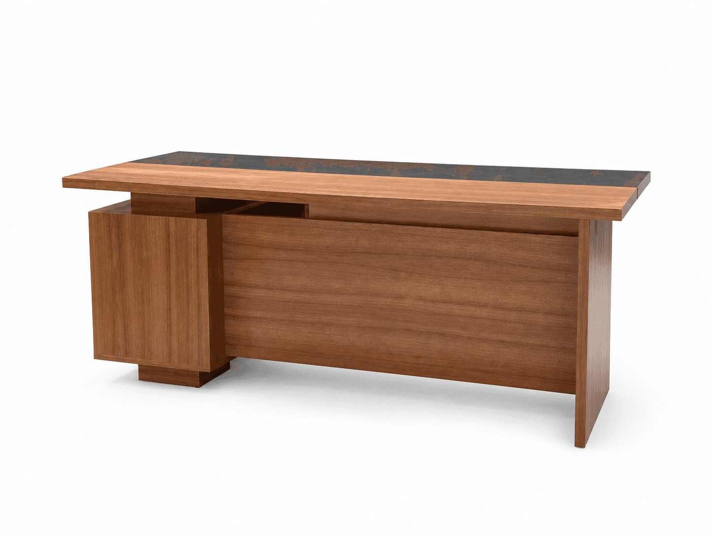 Executive Suite Walnut Desk