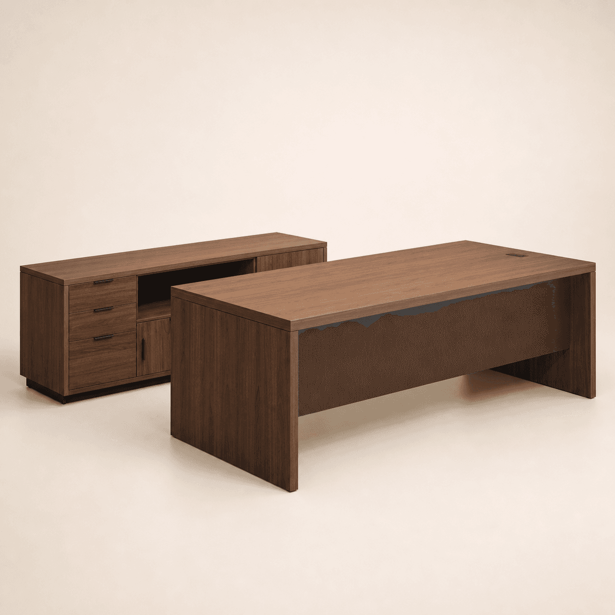 Atlas Executive Credenza Desk