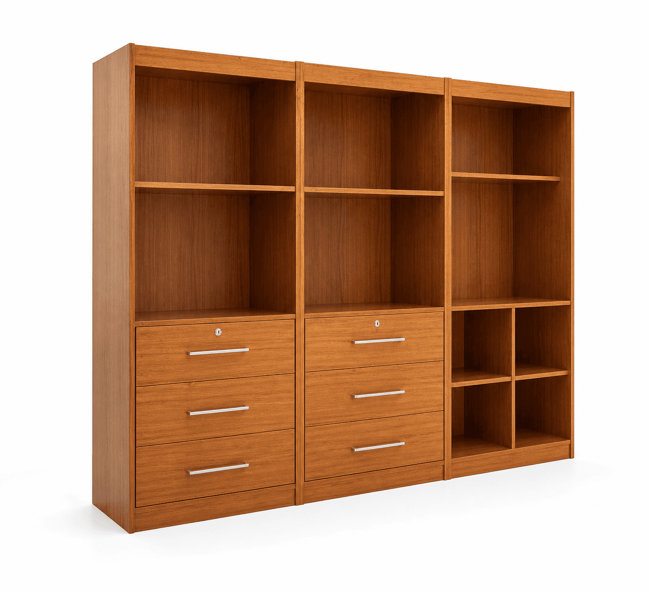 Wooden Display & Storage Unit