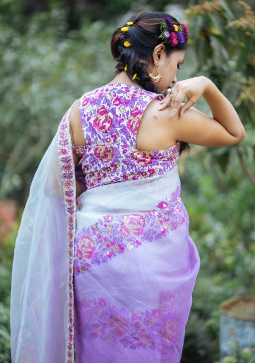 Luxury Edition moslin Saree Collection 0137 - Aurum Bangladesh