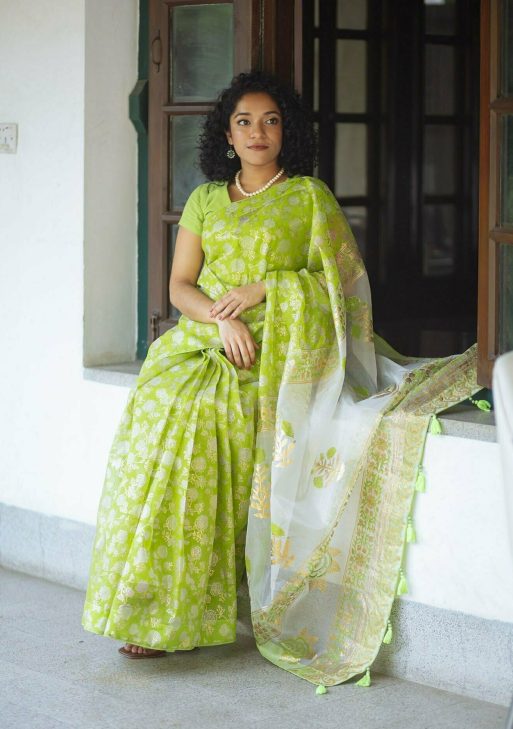 Luxury Edition moslin Saree Collection 0147 - Aurum Bangladesh