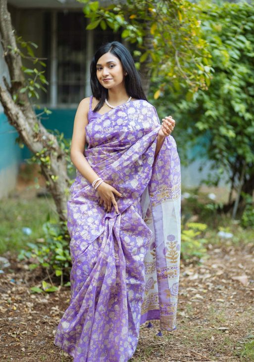 Luxury Edition moslin Saree Collection 0148 - Aurum Bangladesh