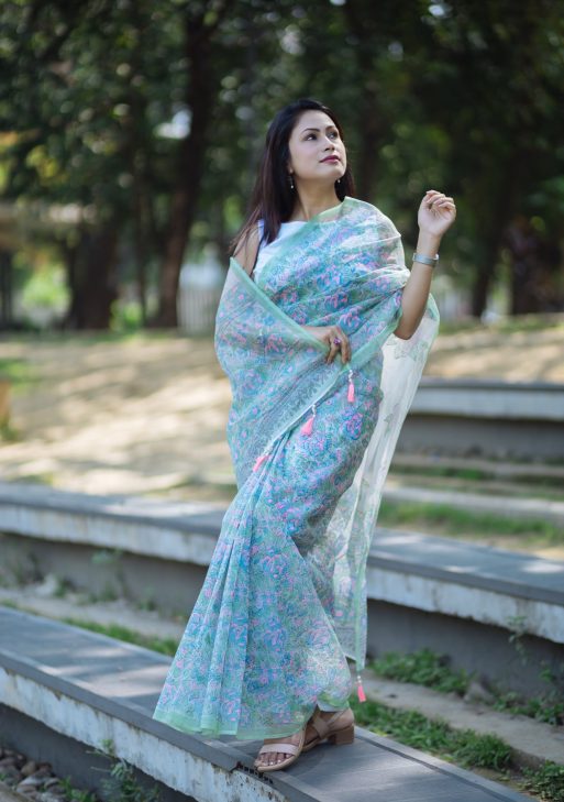 Luxury Edition moslin Saree Collection 0151 - Aurum Bangladesh